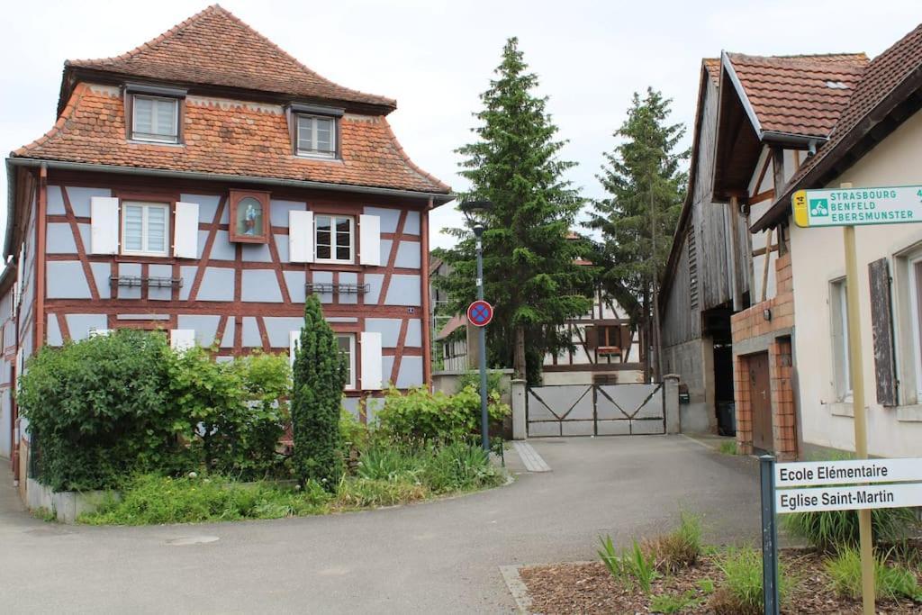 Spacieux Duplex 1 A 6 Personnes Ebersheim Buitenkant foto