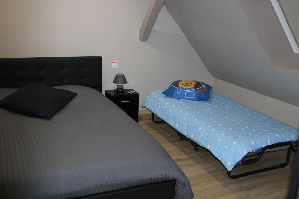 Spacieux Duplex 1 A 6 Personnes Ebersheim Buitenkant foto